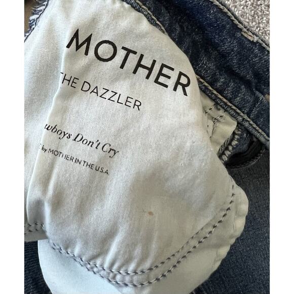 Mother Denim Superior The Dazzler Cowboys Don't Cry Women’s Size 25 Jeans - Picture 9 of 9